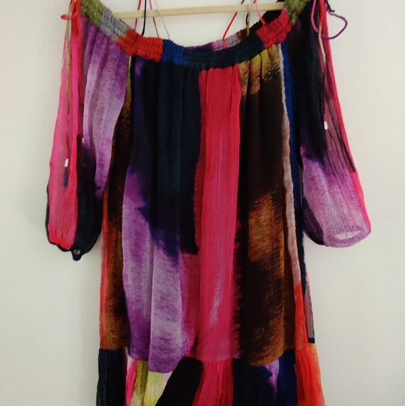 NWT SZ S Zora Off-The-Shoulder Dress By Floreat. - Picture 7 of 7